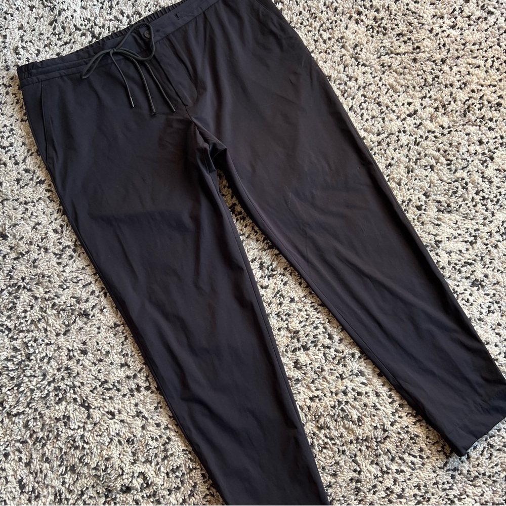 TMB Tombolini Zero Gravity Black Running Jogger Pants Stretch *Drawstring Broken - Picture 3 of 16
